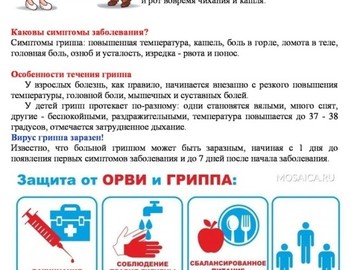Профилактика ОРВИ и гриппа : Фото №