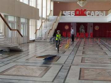 Юные инспектора дорожного движения #НОШ2 на Олимпиаде по ПДД : Фото №