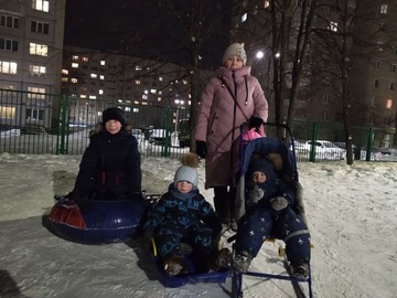 Спортивные выходные ребят из 4И класса и их родителей : Фото №