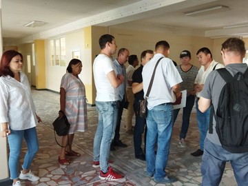 Состоялось расширенное совещание по капитальному ремонту НОШ №2 : Фото №