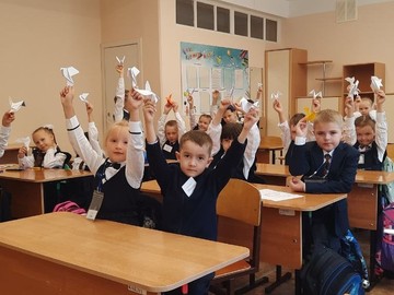 Ученики #НОШ2 присоединились к акции «Голубь мира» : Фото №