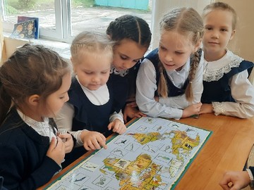 Первоклассники проводят перемены с пользой : Фото №