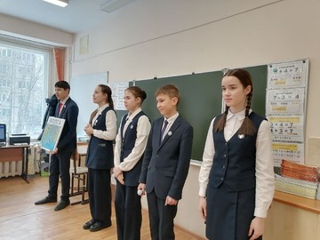 Школьный музей «Лицей на Волге» снова в гостях у первоклассников #НОШ2 : Фото №