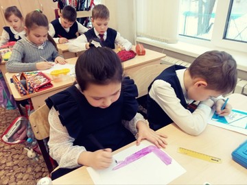 Во 2С классе провели квест по безопасности на дорогах : Фото №