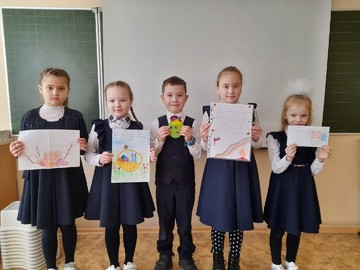 Первоклассники подготовили пасхальные письма для участников СВО : Фото №