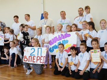 В школьном спортклубе прошли соревнования «Курс молодого отца» : Фото №
