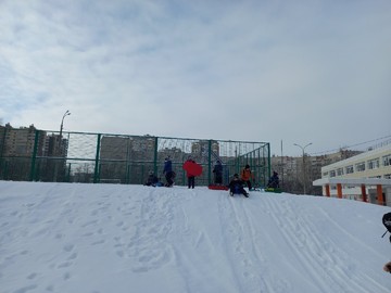Эстафета на ватрушках : Фото №