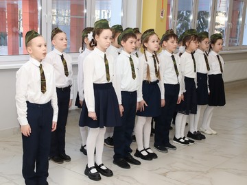 Смотр строя и песни «Юный патриот» (2024) : Фото №