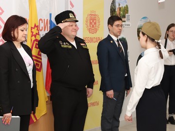 Смотр строя и песни «Юный патриот» (2024) : Фото №