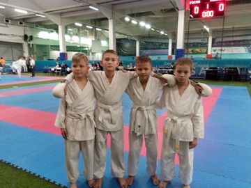 Победа в открытом международном турнире по каратэ WKC «Пульс Невы» : Фото №