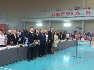 В числе призеров на всероссийских соревнованиях по спортивной аэробике «Венец Поволжья» : Фото №